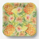 Search for pineapple plates Watercolor