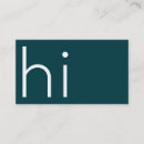 Search for teal business cards Elegant