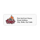 Search for flame return address labels Cute