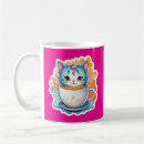 Search for cartoon cat design mugs Pet