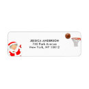 Search for basketball return address labels Sports
