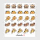 Search for cute pizza stickers Kawaii food