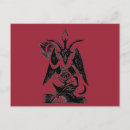 Search for baphomet postcards Satan