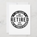 Search for myth invitations Retirement