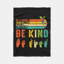 Search for asl blankets Awareness