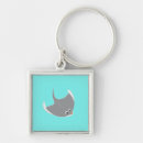 Search for stingrays key rings Underwater