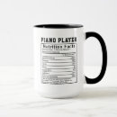 Search for piano teacher mugs Keyboard player