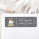 Search for bridal tea return address labels Teacups