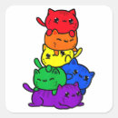 Search for funny cute kawaii stickers Cat lover