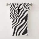 Search for black and white bath towels Striped