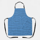 Search for hexagon pattern aprons Blue