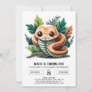 Search for reptile birthday invitations Girl