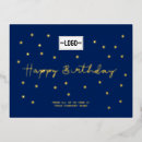 Search for blue stars postcards Minimalist