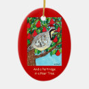 Search for partridge in a pear christmas tree decorations Bird