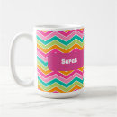 Search for hot pink chevron mugs Bright colours