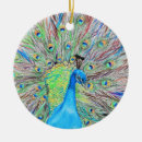 Search for white peacock christmas tree decorations For her