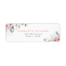 Search for spring floral wedding return address labels Bridal shower