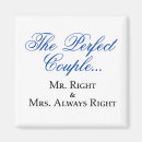 Search for fun wedding magnets Couple