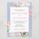Search for dusty blue and blush invitations Blush pink floral