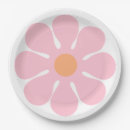 Search for hippie flower paper plates Hippie birthday party