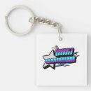Search for nerd key rings Retro