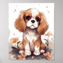 Search for cavalier king charles spaniel art Pet