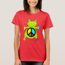 Search for peace frog tshirts Colourful