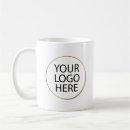 Search for business logo mugs Black and white