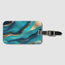 Search for marble luggage tags Turquoise