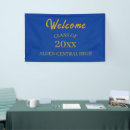 Search for royal blue banners Welcome