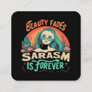 Search for sarcasm business cards Sarcastic
