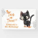 Search for trick or treat banners Orange