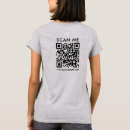 Search for scan qr code tshirts Modern elegant design tee