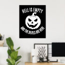 Search for halloween pumpkin face art Black