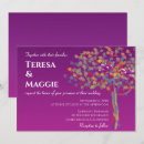 Search for lovebird invitations Purple