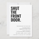 Search for funny housewarming party invitations Minimalist