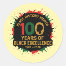 Search for excellence stickers Black history month