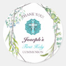 Search for blue communion stickers Thank you