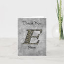 Search for e monogram cards Floral