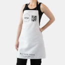 Search for event aprons Black and white