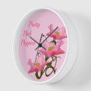 Search for girly clocks Flowers