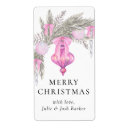 Search for christmas business labels Watercolor