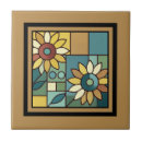 Search for sunflower mosaic Abstract