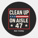 Search for cleaned stickers Political
