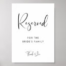 Search for reserved tabletop signs Modern