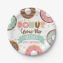 Search for donut plates 1st birthday