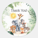 Search for baby jungle animal stickers For kids