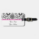 Search for vector luggage tags Black and white