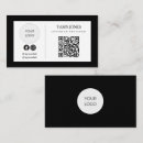 Search for bar code business cards Modern
