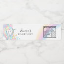 Search for unicorn water bottle labels Rainbow